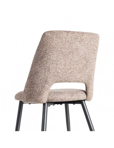 Silla VELNA con respaldo envolvente, tejido...