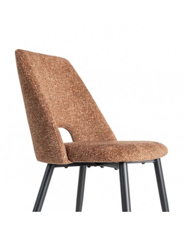 Silla VELNA con respaldo envolvente, tejido...