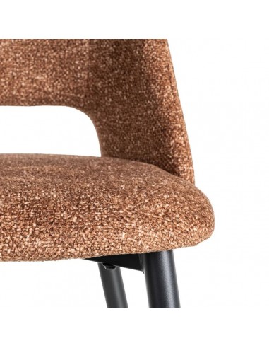 Silla VELNA con respaldo envolvente, tejido...