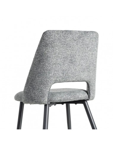 Silla VELNA con respaldo envolvente, tejido...