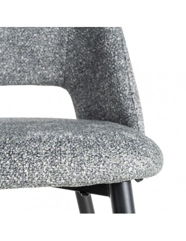 Silla VELNA con respaldo envolvente, tejido...