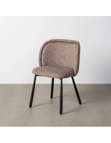 Silla con respaldo curvo BOREA, tejido Jaspeado...