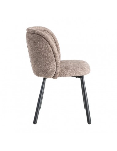 Silla con respaldo curvo BOREA, tejido Jaspeado...