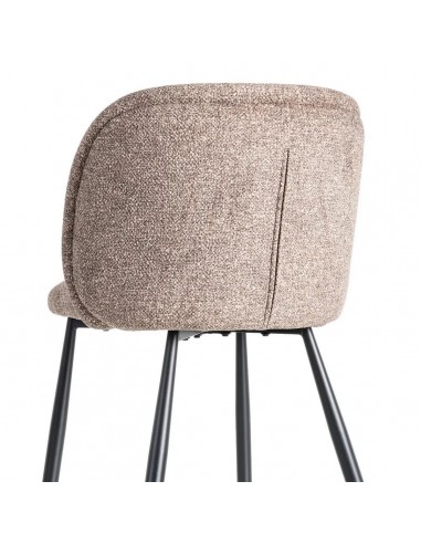 Silla con respaldo curvo BOREA, tejido Jaspeado...