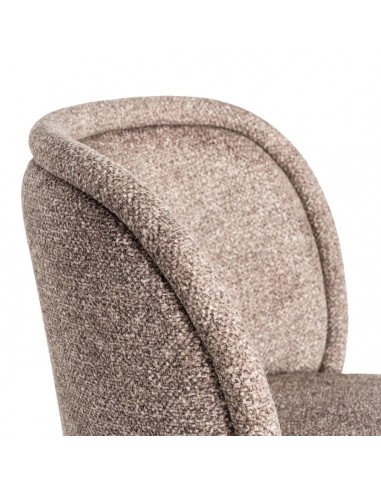 Cadeira BOREA com encosto curvo, tecido...