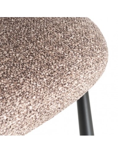 Silla con respaldo curvo BOREA, tejido Jaspeado...