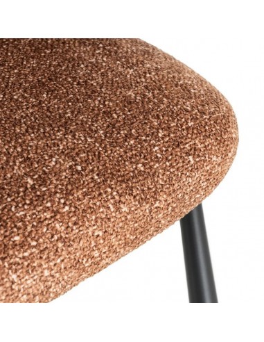 Silla con respaldo curvo BOREA, tejido Jaspeado...