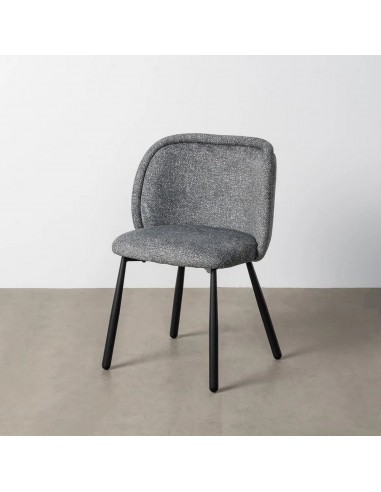 Silla con respaldo curvo BOREA, tejido Jaspeado...