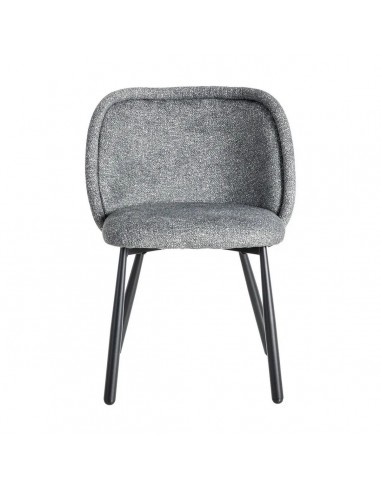 Silla con respaldo curvo BOREA, tejido Jaspeado...