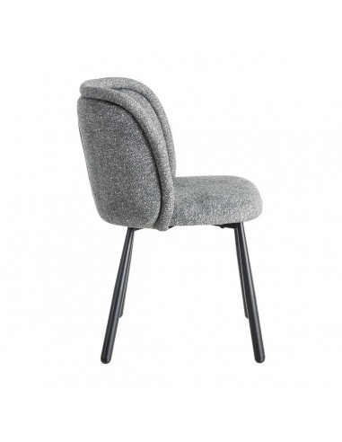 Silla con respaldo curvo BOREA, tejido Jaspeado...