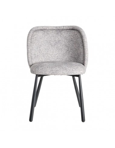 Silla con respaldo curvo BOREA, tejido Jaspeado...