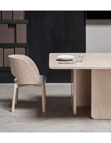 TEULAT MESA QUADRADA ARQ 137, madeira NATURAL TEULAT MESA QUADRADA ARQ 137, madeira NATURAL