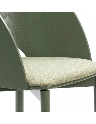 TEULAT SILLA DE DISEÑO DAM, MADERA VERDE