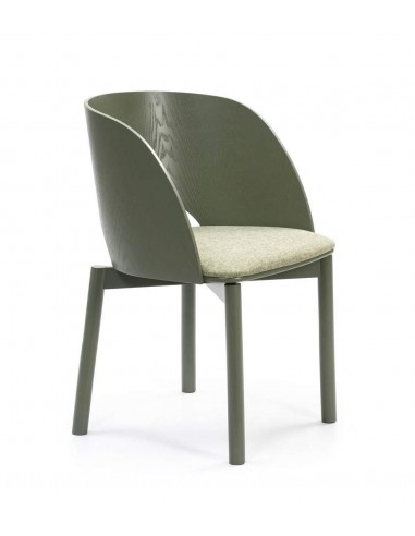 TEULAT SILLA DE DISEÑO DAM, MADERA VERDE
