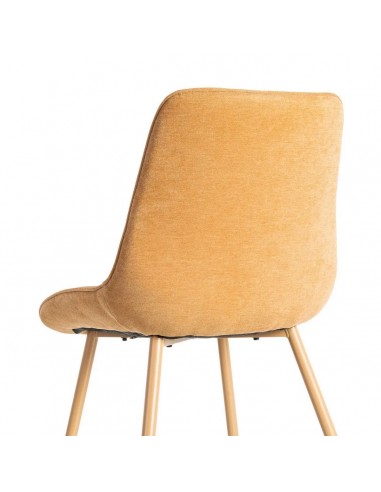 Silla SOLNA de diseño nórdico, tapizado en...