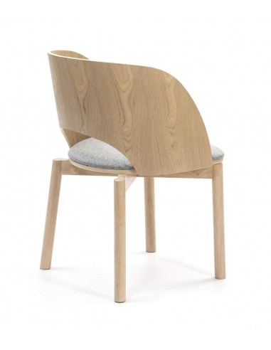 TEULAT SILLA DE DISEÑO DAM, MADERA Natural