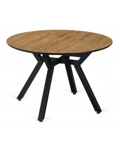 Mesa redonda extensible Sphere 110 (150) x 110, melamina...