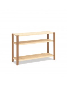 Teulat BONA 125 estantería mediterránea de madera, 3...