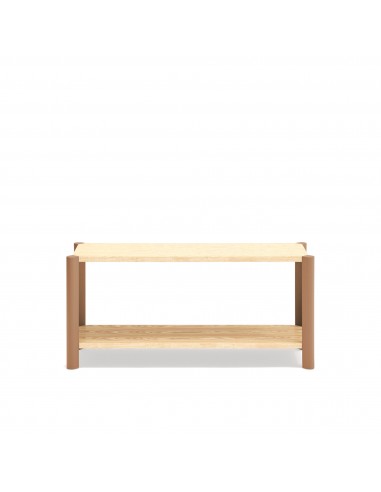 Teulat BONA estante minimalista em madeira, 2...