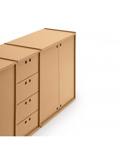 Teulat Wally aparador minimalista 197 X 80 MDF lacado... 2