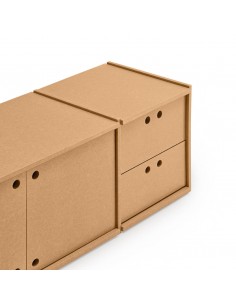 Teulat WALLY mueble de TV minimalista 157 X 42 MDF lacado... 2