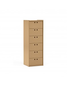 Teulat WALLY cômoda minimalista 118 X 40 MDF natural