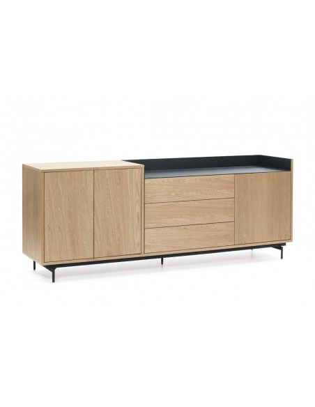 TEULAT APARADOR VALLEY 200X45 ROBLE, AZUL