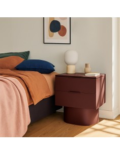 Teulat TOTEM mesita minimalista 50x35, MDF lacado... 2