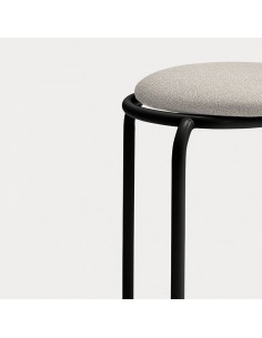 TEULAT ECLIPSE Banco baixo 45, empilhável, em tecido... 2