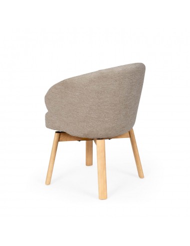 Silla de comedor giratoria NÓRDICA VIRGINIA en...