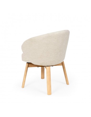 Silla de comedor giratoria NÓRDICA VIRGINIA en...