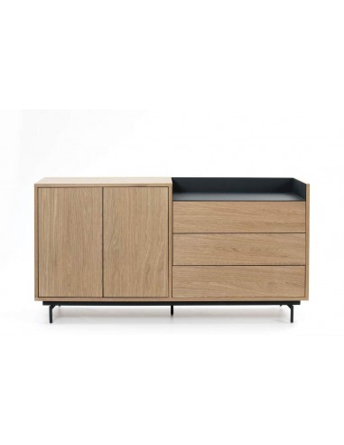 TEULAT APARADOR VALLEY 150X45 CARVALHO, AZUL