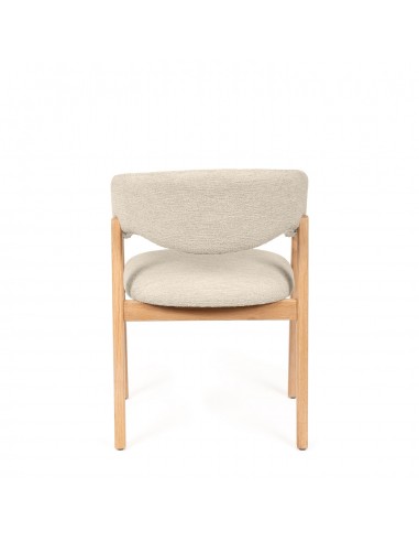 Cadeira de jantar YVANNA com design envolvente...