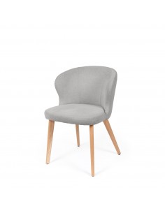 Cadeira de jantar TANYA com design envolvente em...