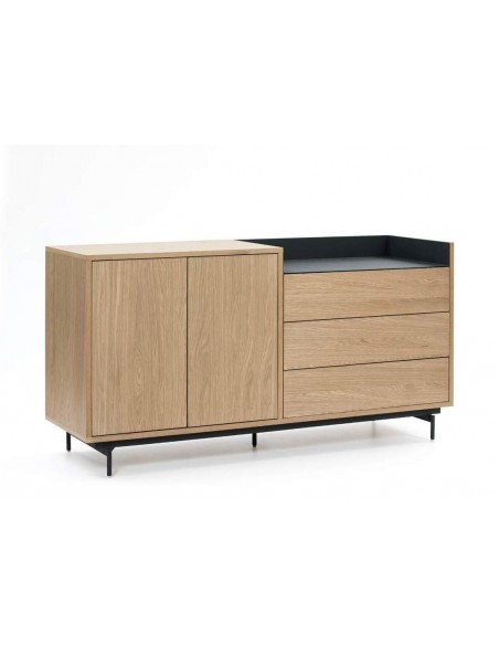 TEULAT APARADOR VALLEY 150X45 ROBLE, AZUL