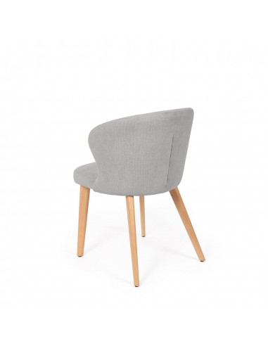 Silla de comedor TANYA de diseño envolvente en...
