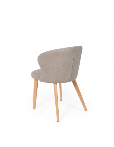 Silla de comedor TANYA de diseño envolvente en...