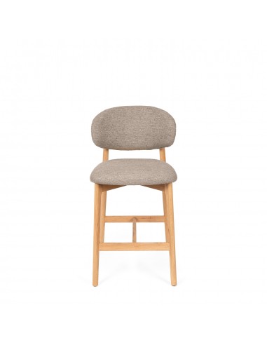 Taburete bajo WANDA 65 respaldo tapizado...