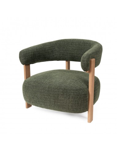 Poltrona GRANITE, design nórdico orgânico com...