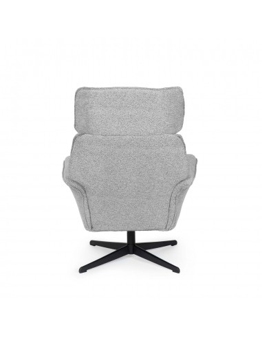 Poltrona giratória de design LYNN com encosto...