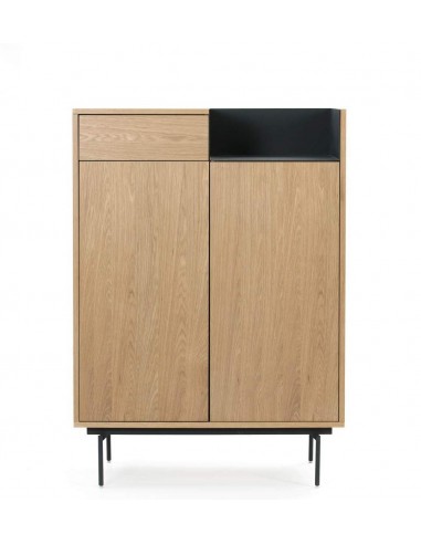 TEULAT ARMÁRIO AUXILIAR VALLEY 130X92 CARVALHO, AZUL