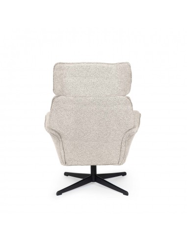 Sillón giratorio de diseño LYNN, respaldo alto...