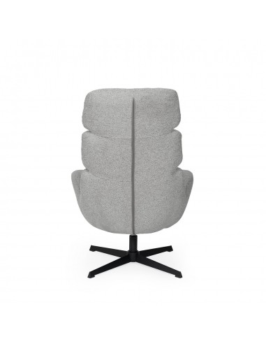 Poltrona giratória de design PAULINE, encosto...