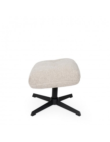 Pufe DIDIER, tecido Tuareg e base de metal...