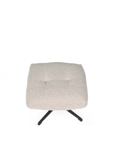 Pufe DIDIER, tecido Tuareg e base de metal...