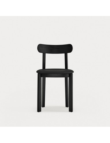 Cadeira de design Teulat NARA, em freixo preto...