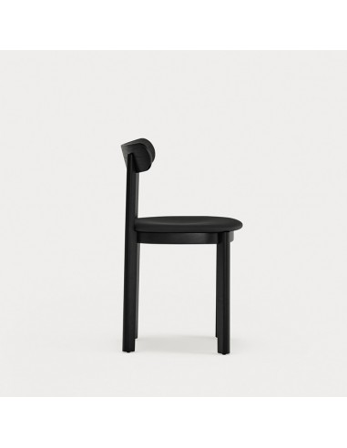 Cadeira de design Teulat NARA, em freixo preto...
