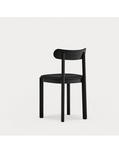 Cadeira de design Teulat NARA, em freixo preto...