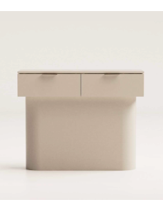 Teulat consola TOTEM 100 x 80, escultural, MDF lacado...