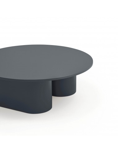 TEULAT Mesa de centro redonda TOTEM 110 x 36,...